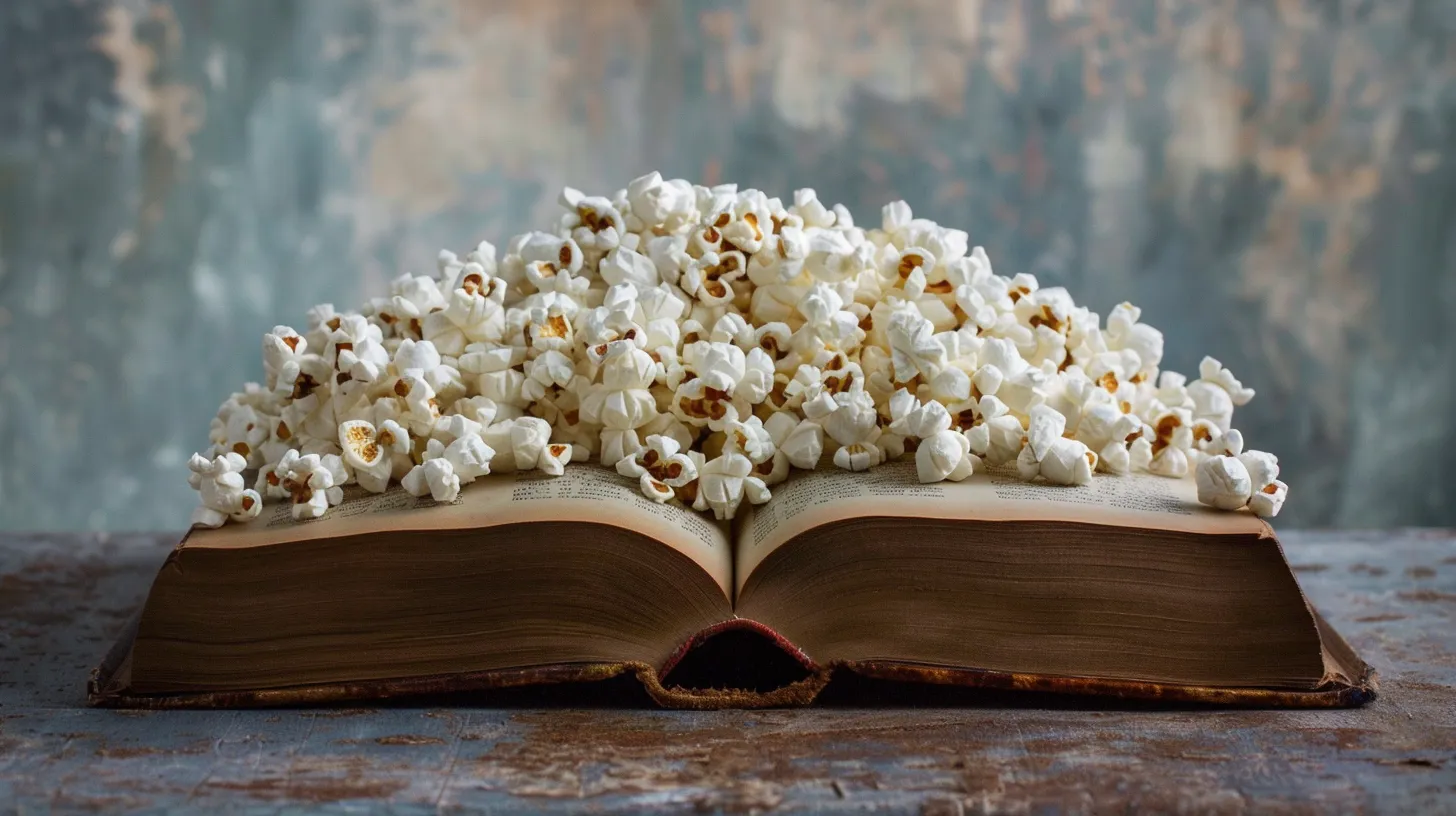 A Dictionary Popcorn 1800s