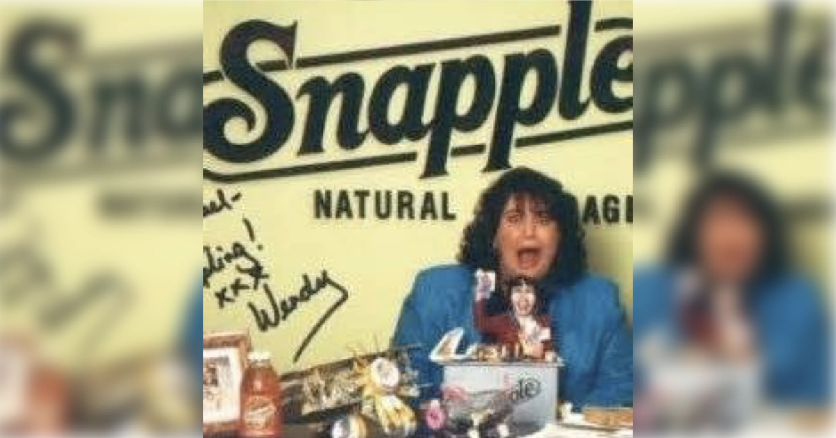 Snapple Snapple Lady
