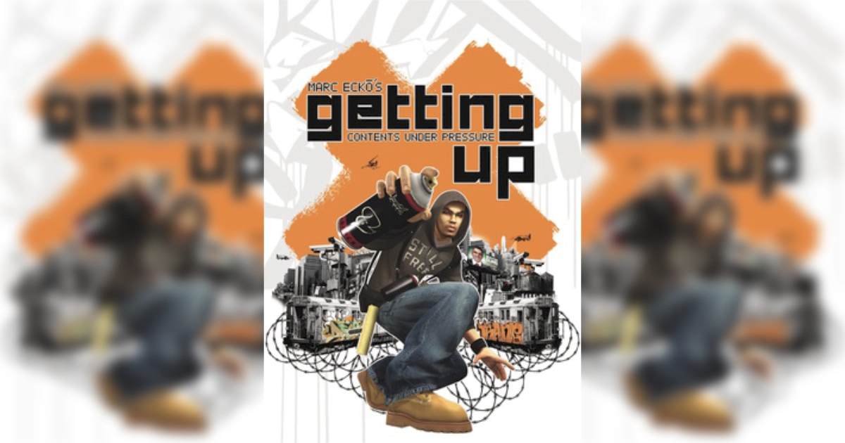 Getting Up Video Game Cover