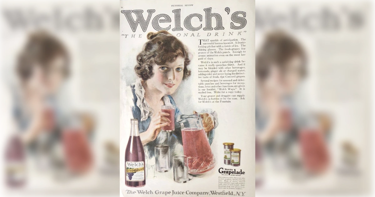 Welch 27s Vintage Ad