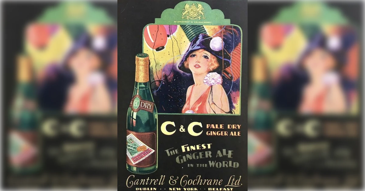 Contrell Vintage Ginger Ale Ad