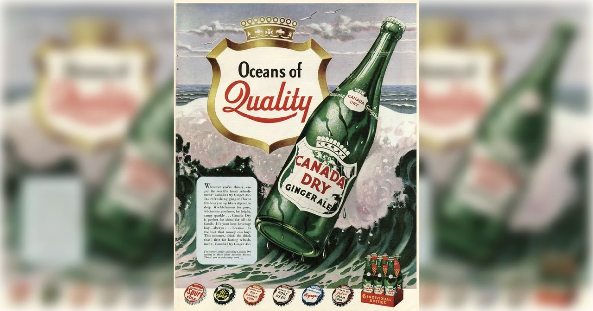 Canada Dry Ginger Ale Ad