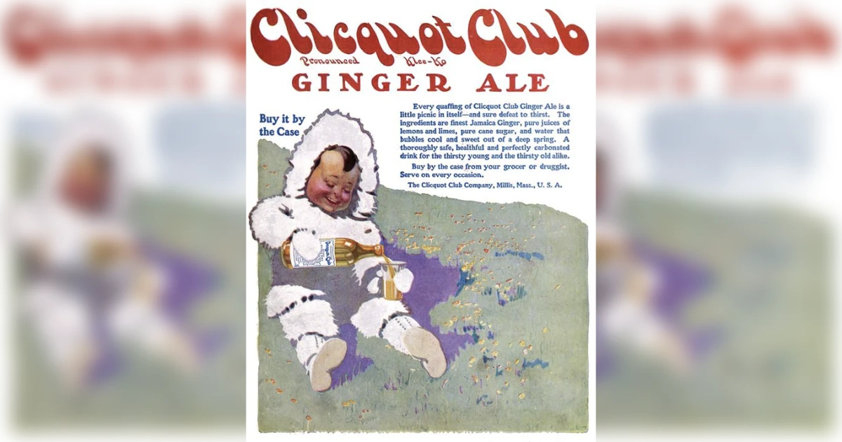 Vintage Ginger Ale Ad