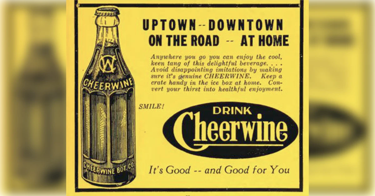 Cheerwine Cheerwine Vintage Ad