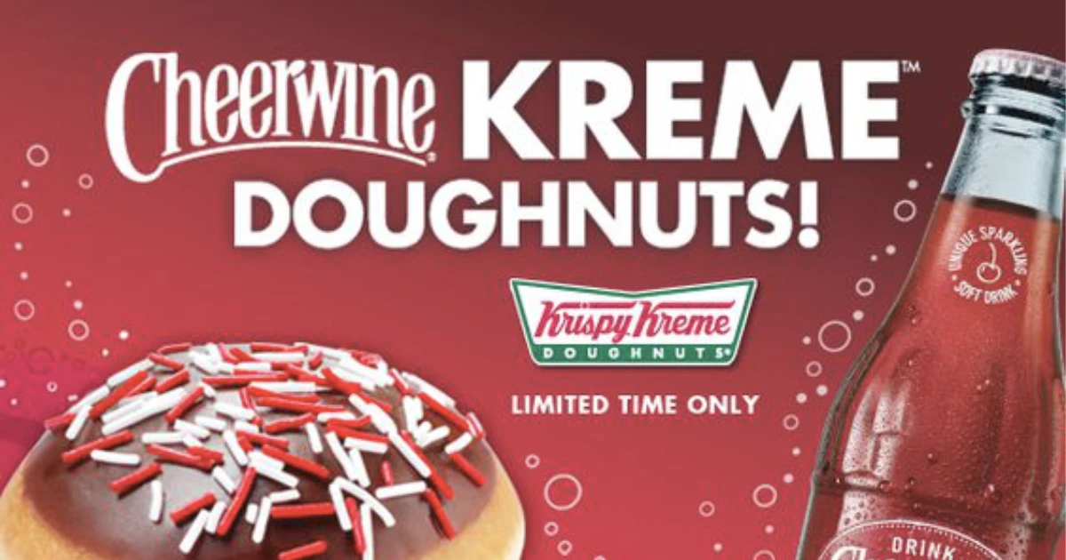 Krispy Kreme & Cheerwine Cheerwine Krispy Kreme
