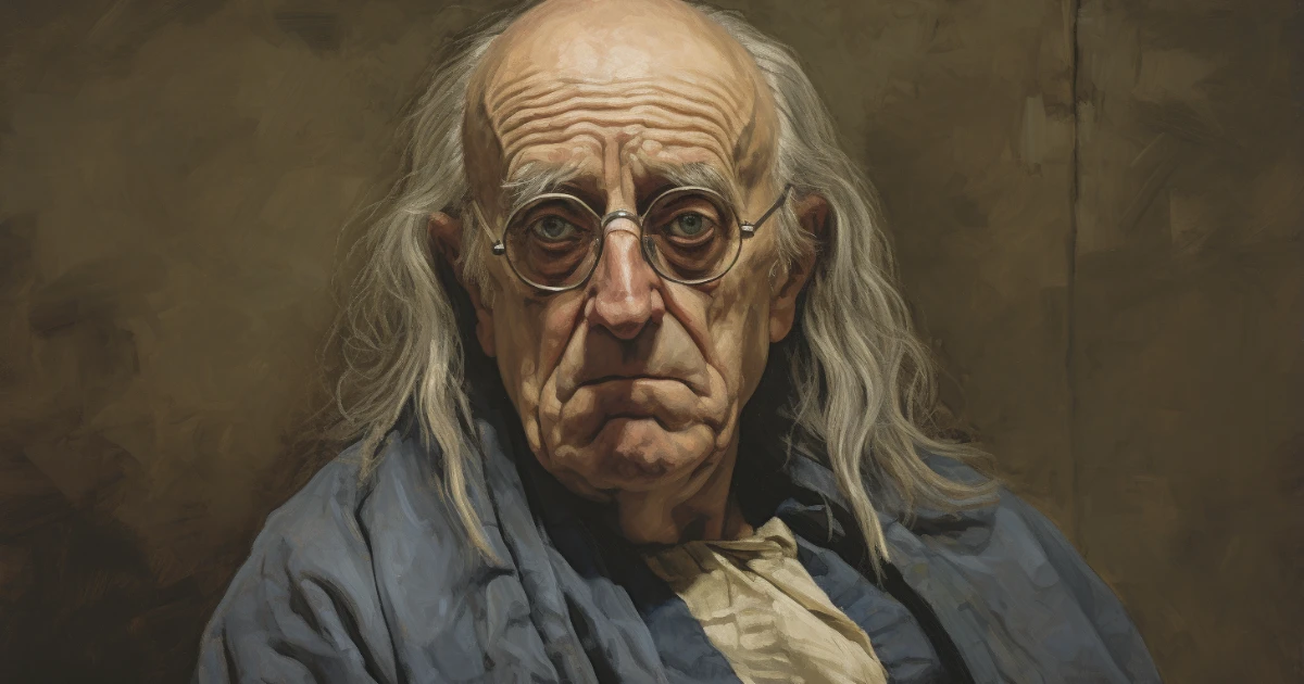 © History Oasis Benjamin Franklin As An Old Man