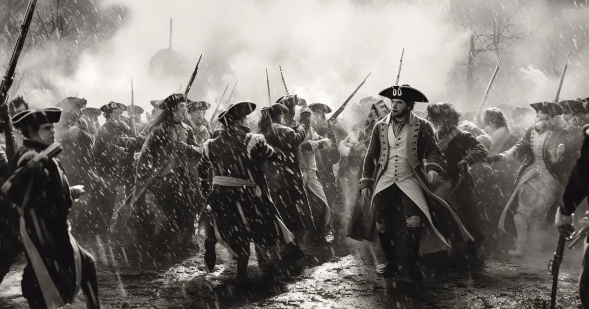 Hollywood Movie Scene 20 American Revolution