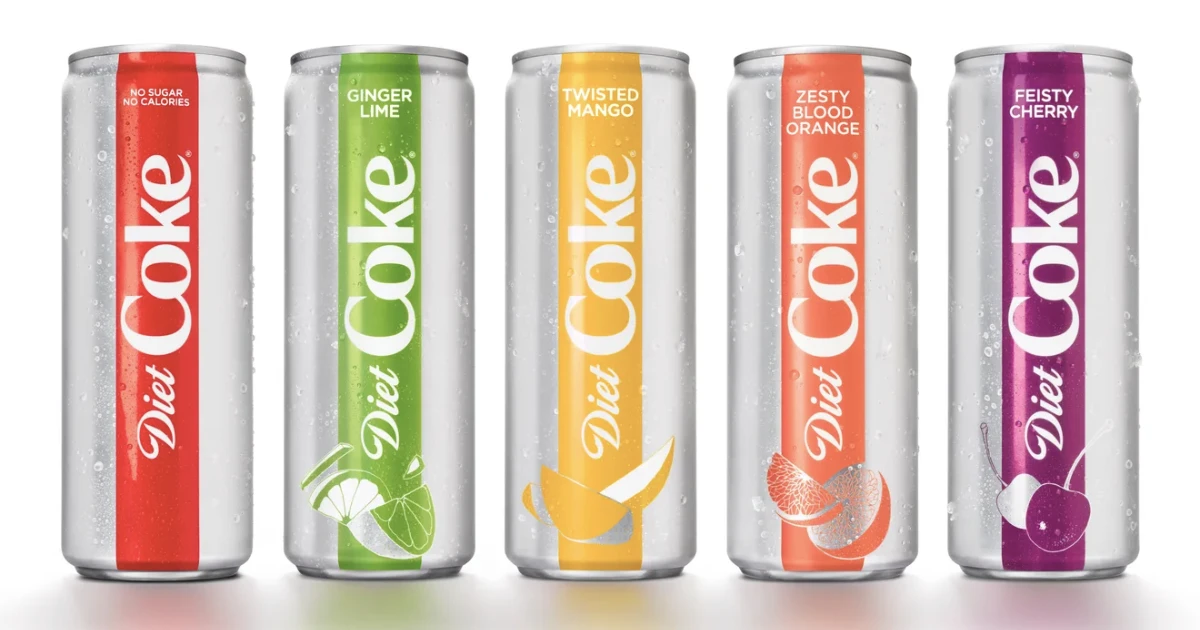 Diet Coke 20 New Flavors