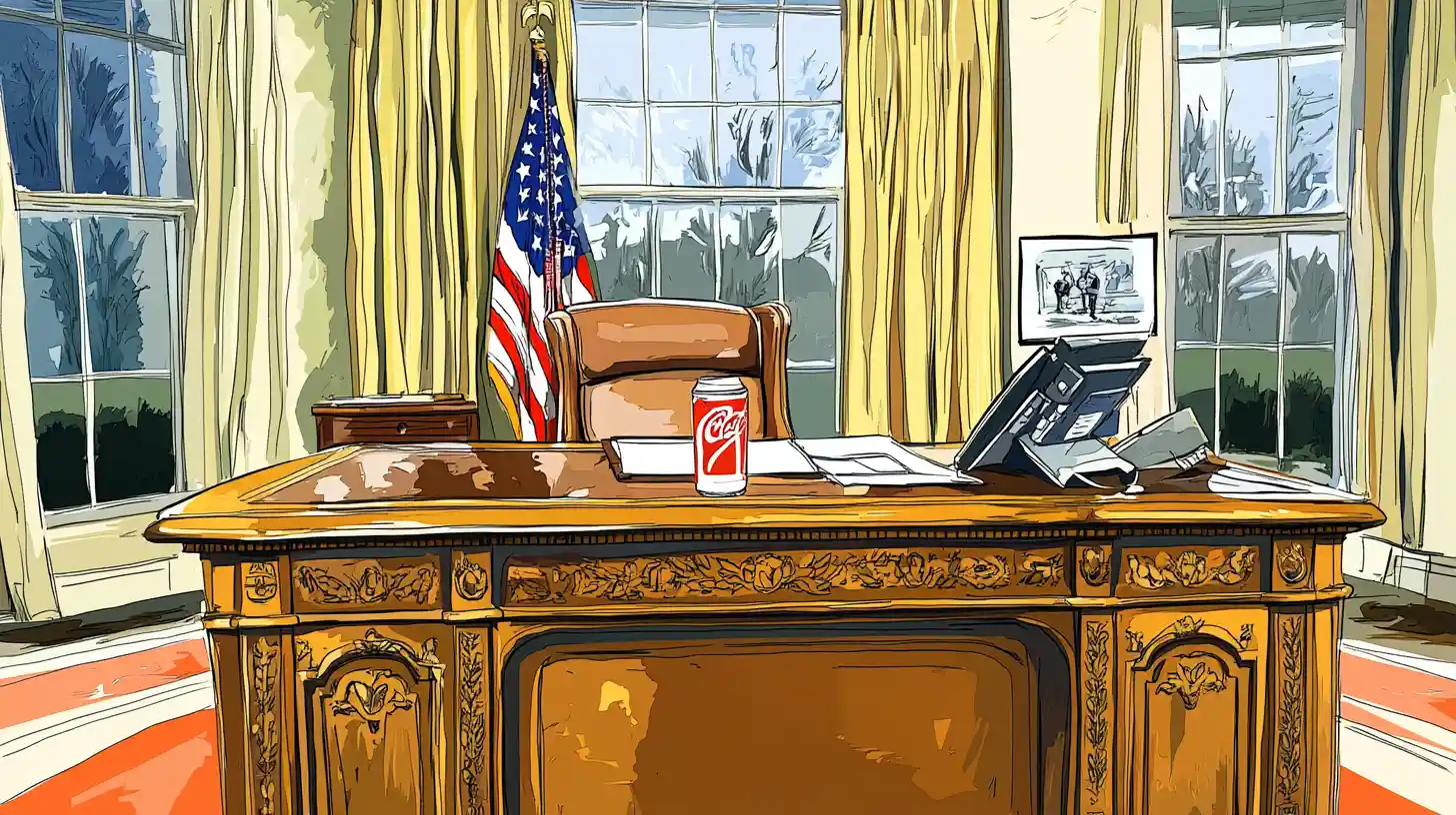 Donald Trump And Diet Coke