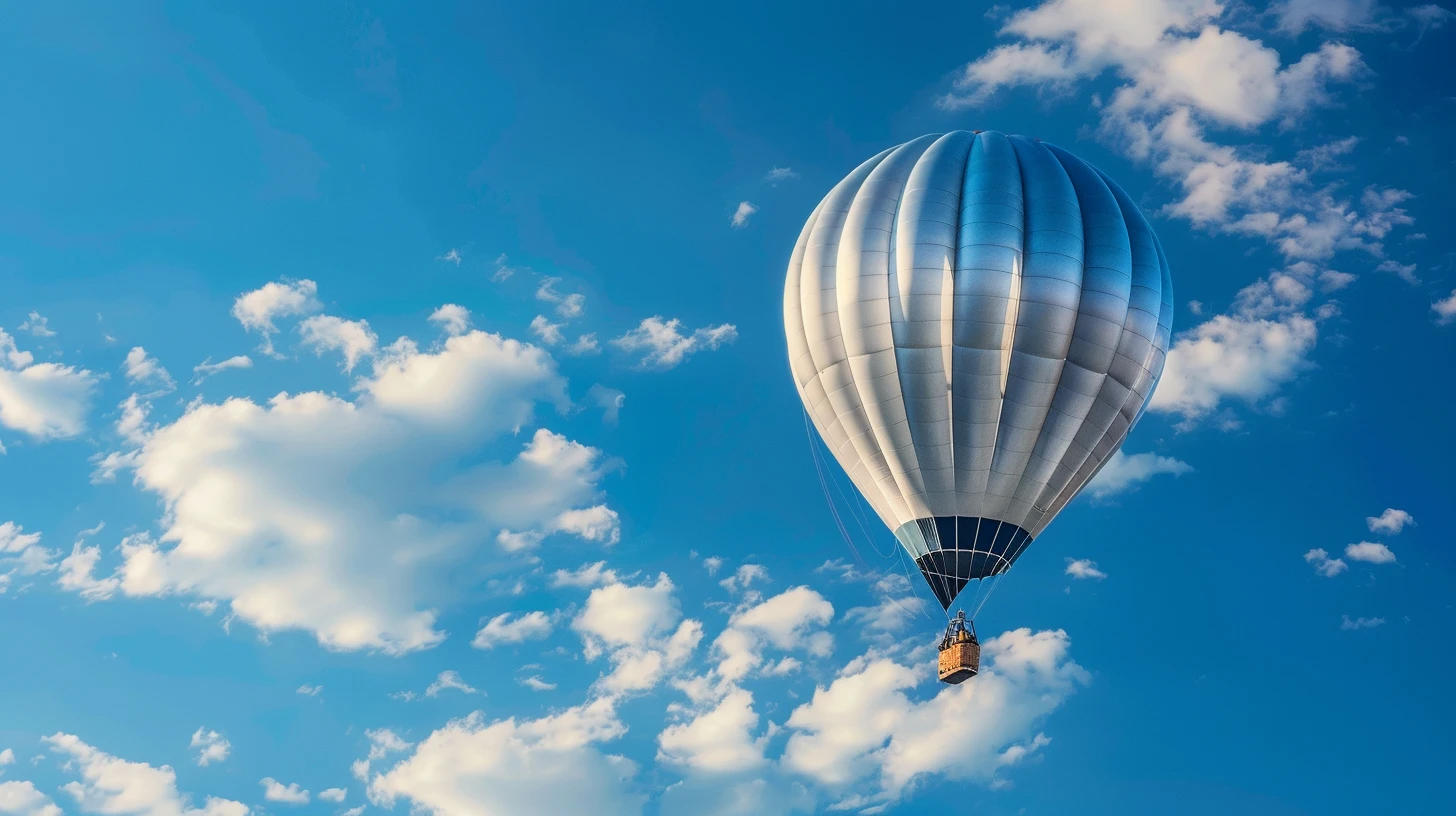 Spirit Of Freedom Hot Air Balloon Going Really Fast