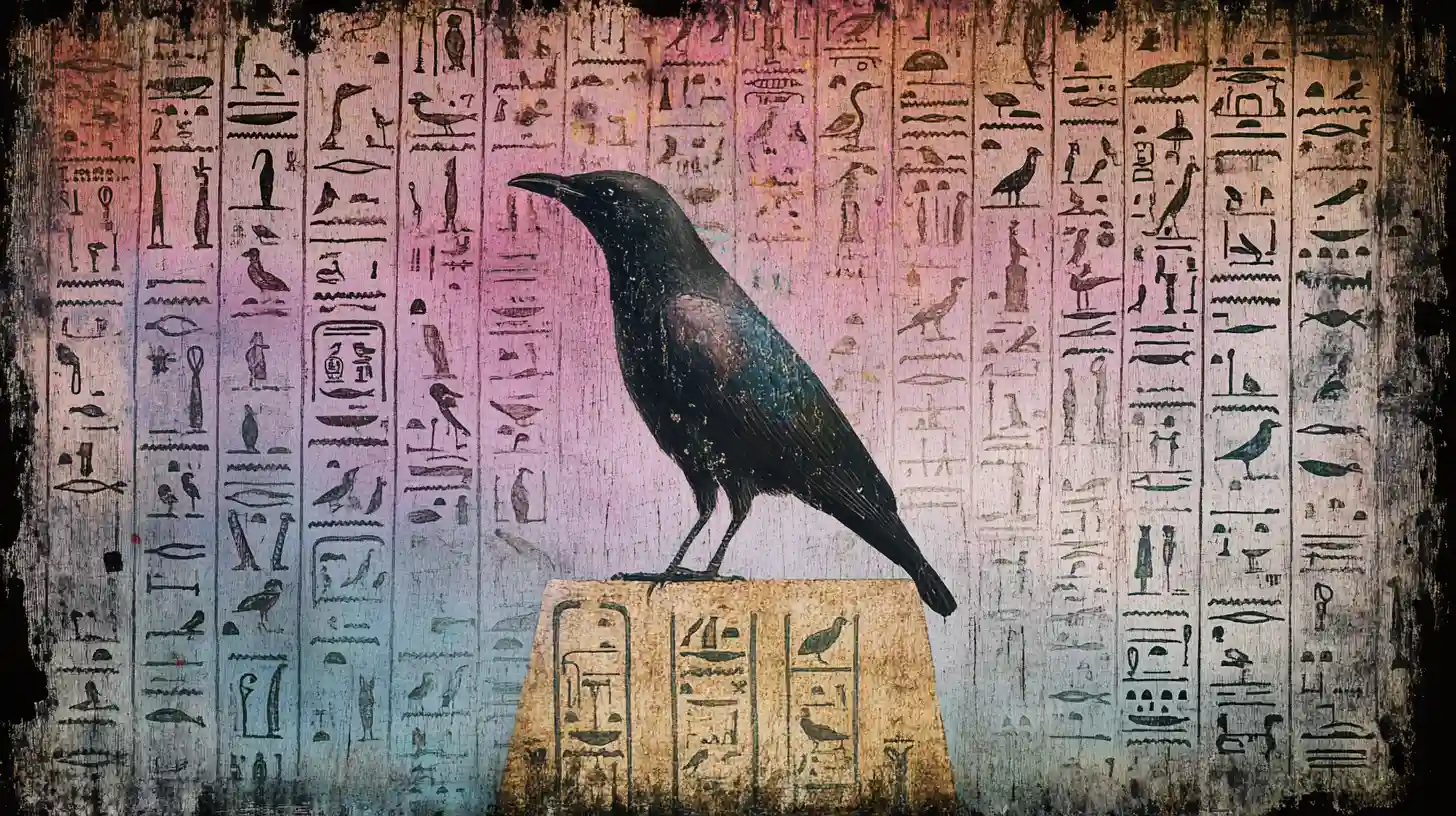 Egyptian Hieroglyphs Top To Bottom