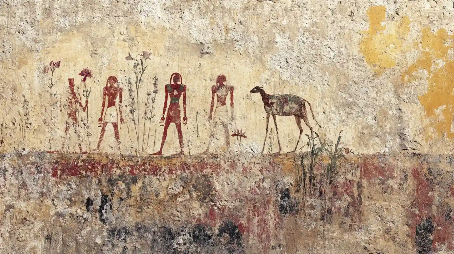 Egyptian Rock Art 5000 BCE