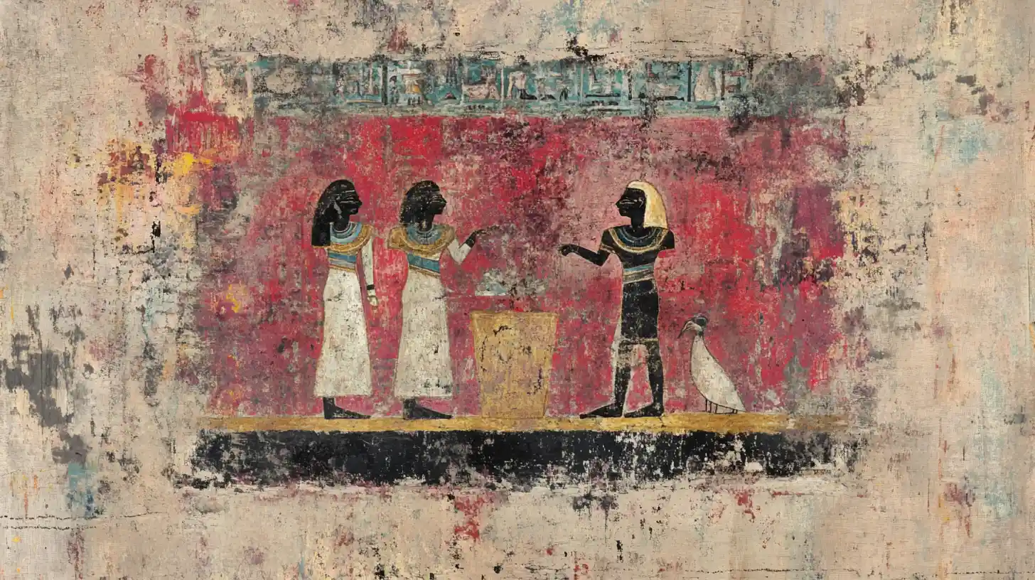 Scribes Egyptian Hieroglyphs
