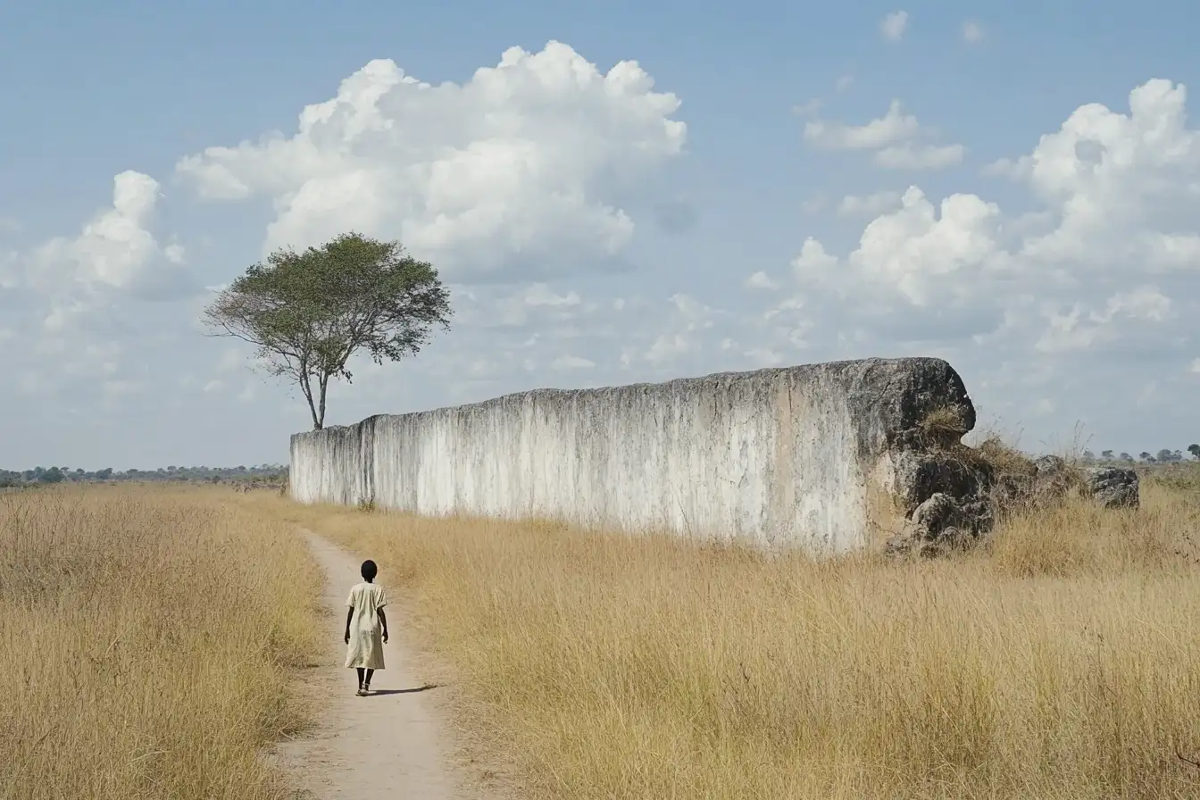 Ancient Giant Walls In Ancient Zimbabwe