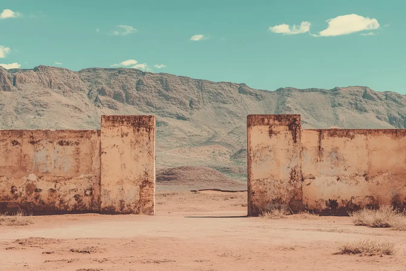 A Great Ancient Wall In Africa