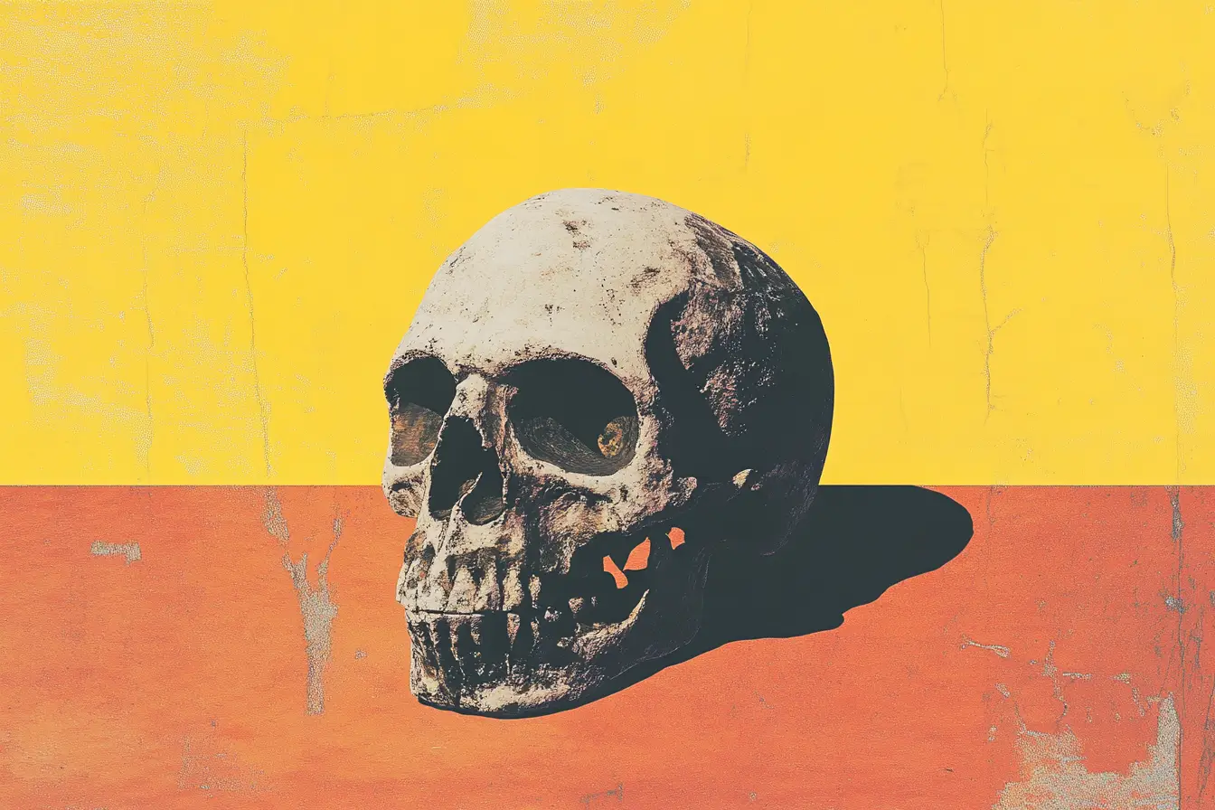 A Neanderthal Skull With Teeth