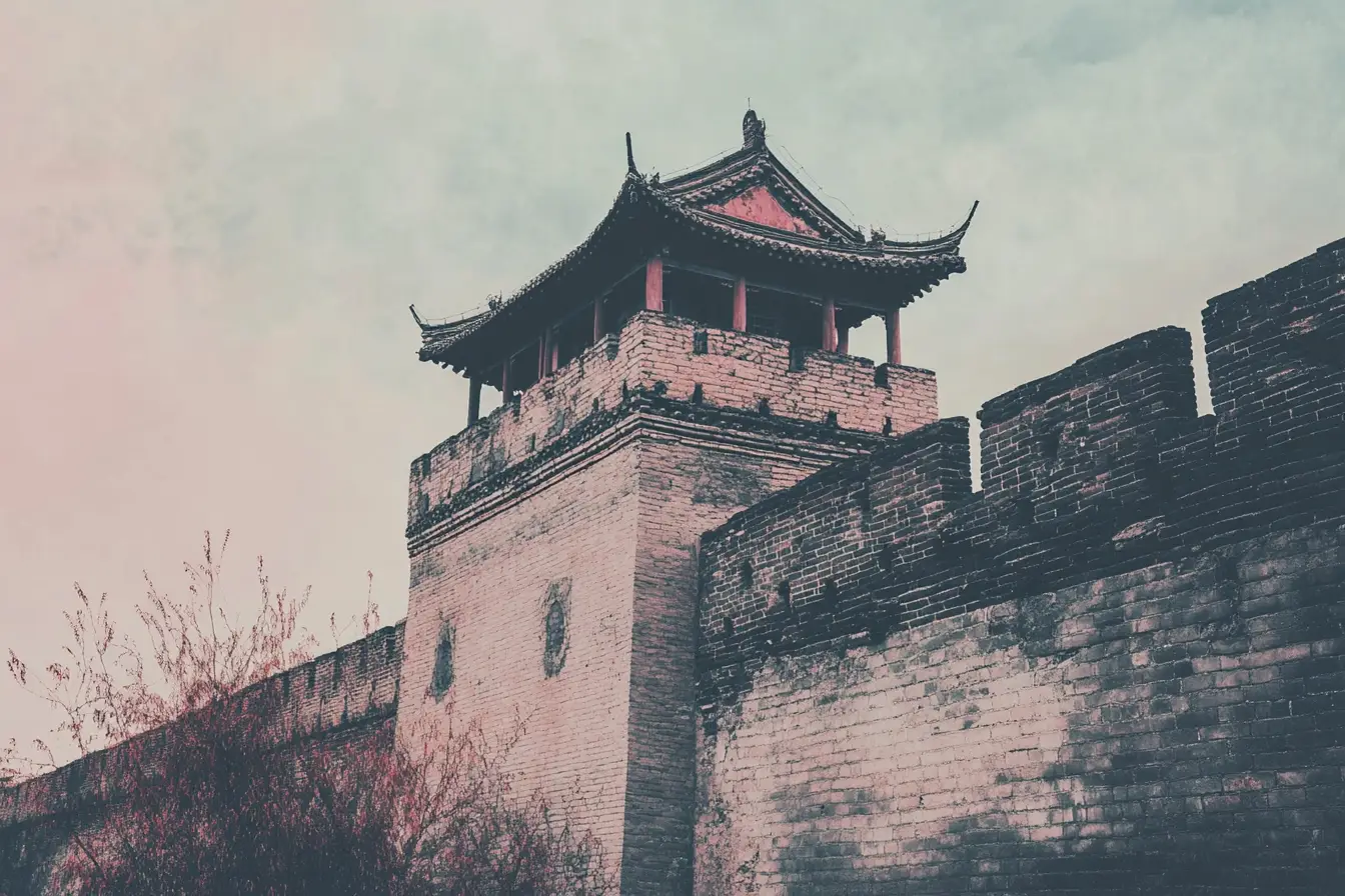 Walls Of Xian 14th Century
