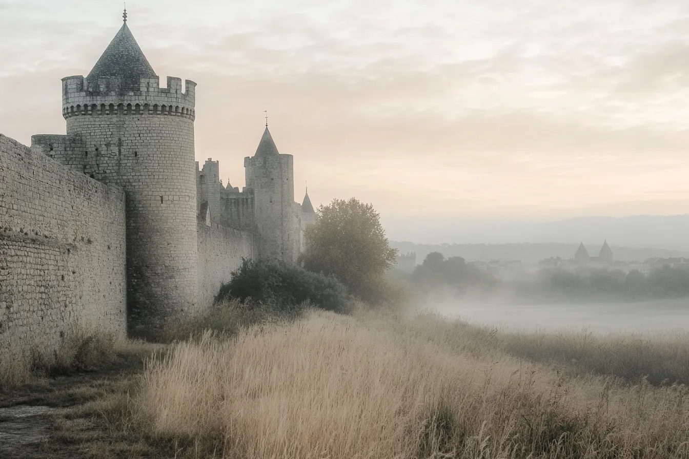 Walls Of Carcassonne