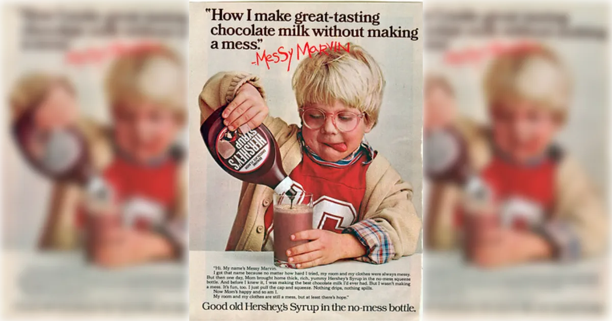 The Hershey Company Hersehy S Chocolate Syrup Messy Ad