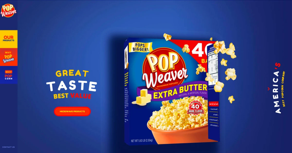 Pop Weaver Pop Weaver Popcorn