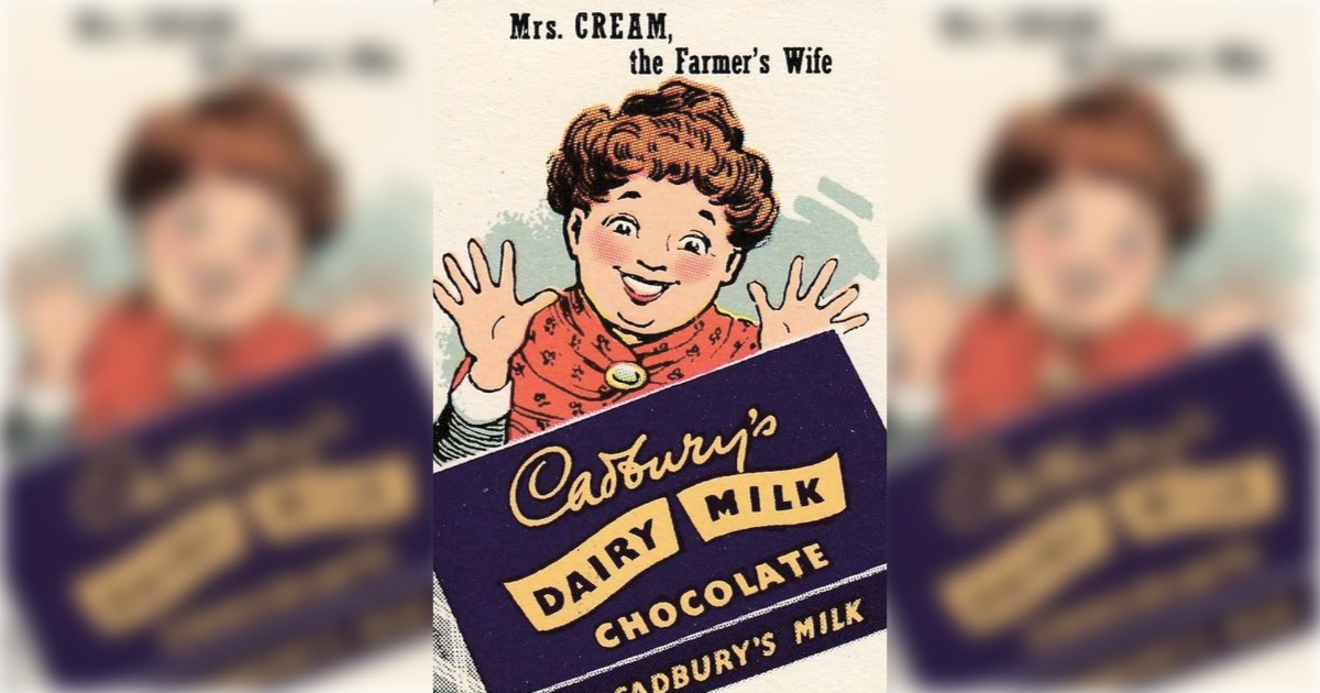 Cadbury's Cadbury Milk Chocolate Vintage Ad