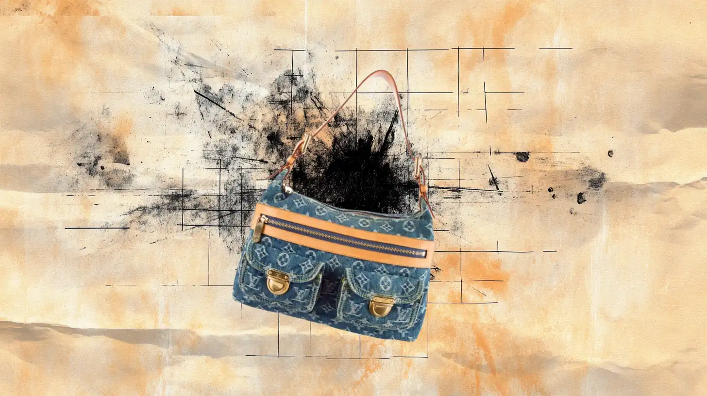 Louis Vuitton Denim Baggy PM