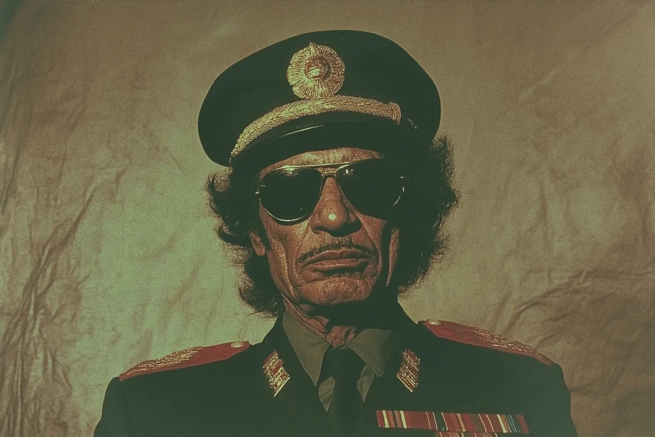 © History Oasis MUAMMAR GADDAFI