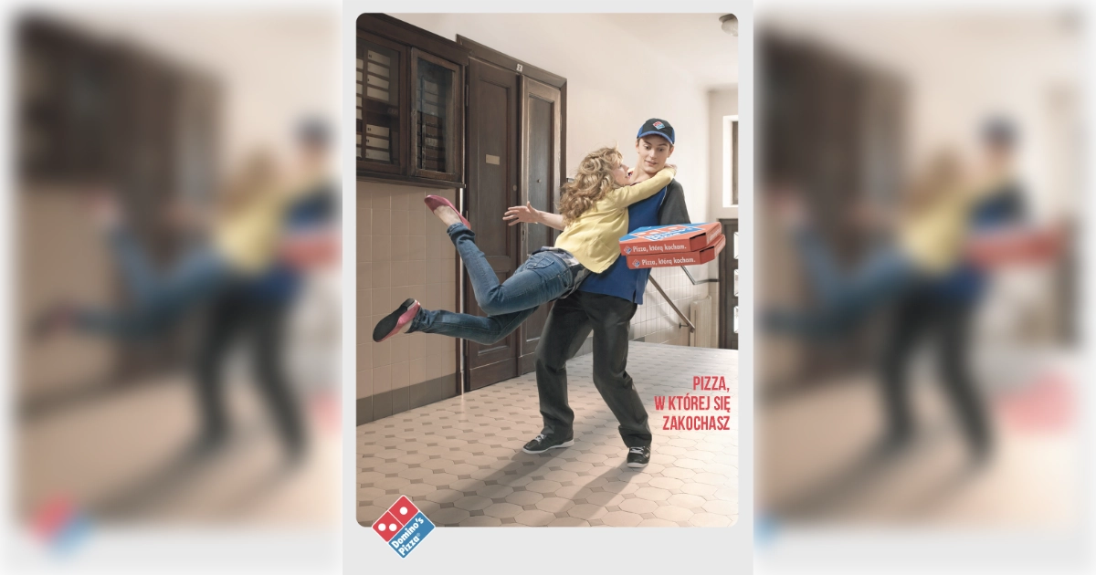 Domino's Get The Door. It S Domino S. Domino S Slogan