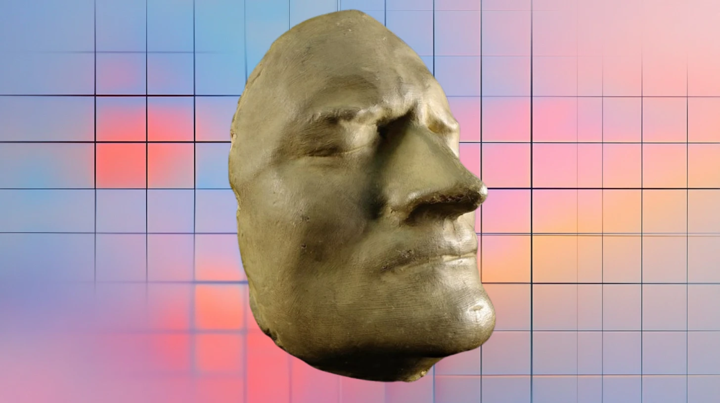 Isaac Newton Death Mask