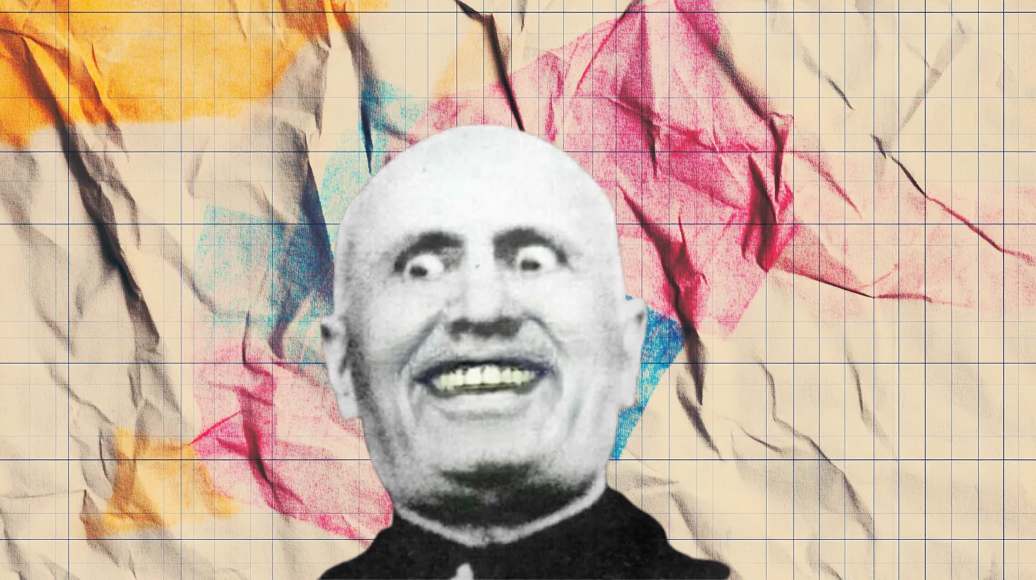 Benito Mussolini Death Mask