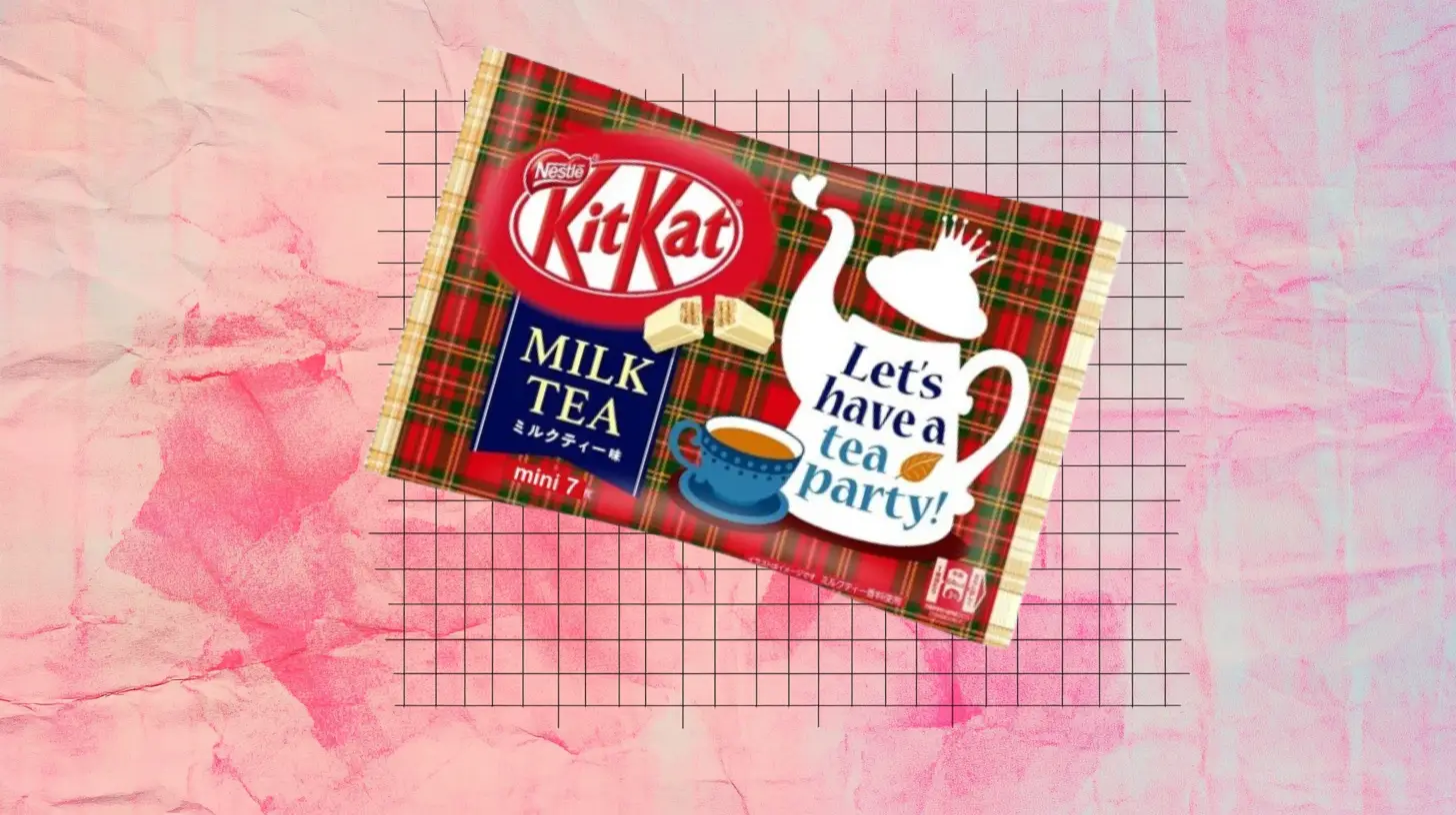 The Perfect Companion To A Cup Of Tea Kit Kat Slogan