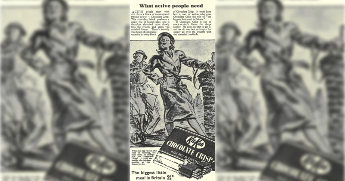 What Active People Need Kit Kat Slogan