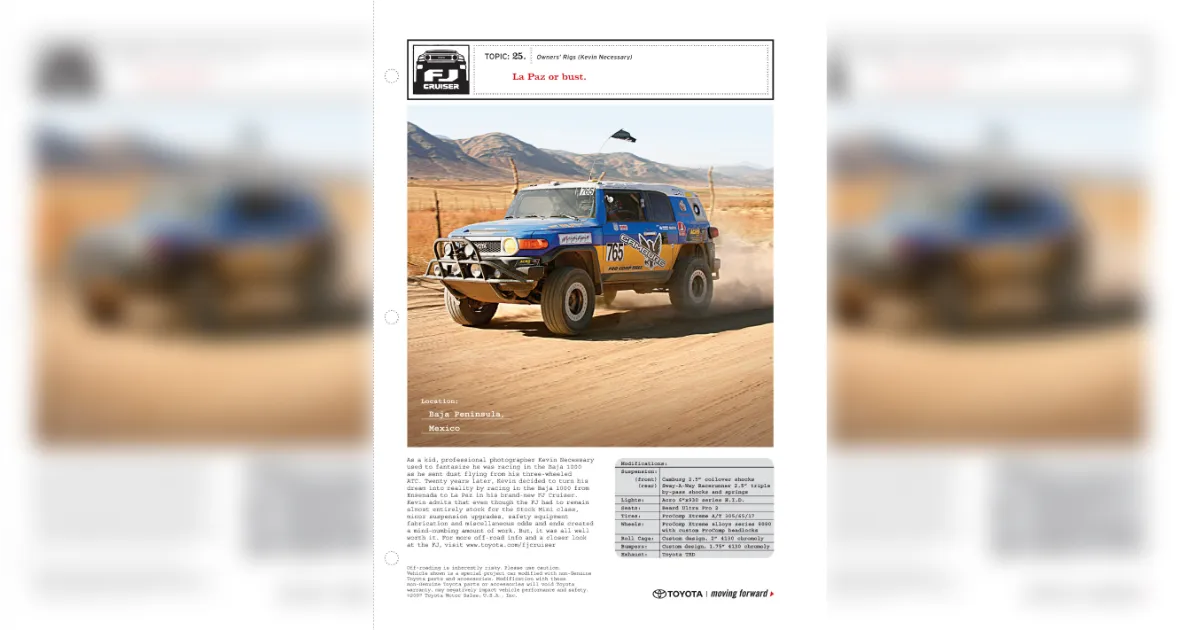 Toyota Toyota FJ Cruiser