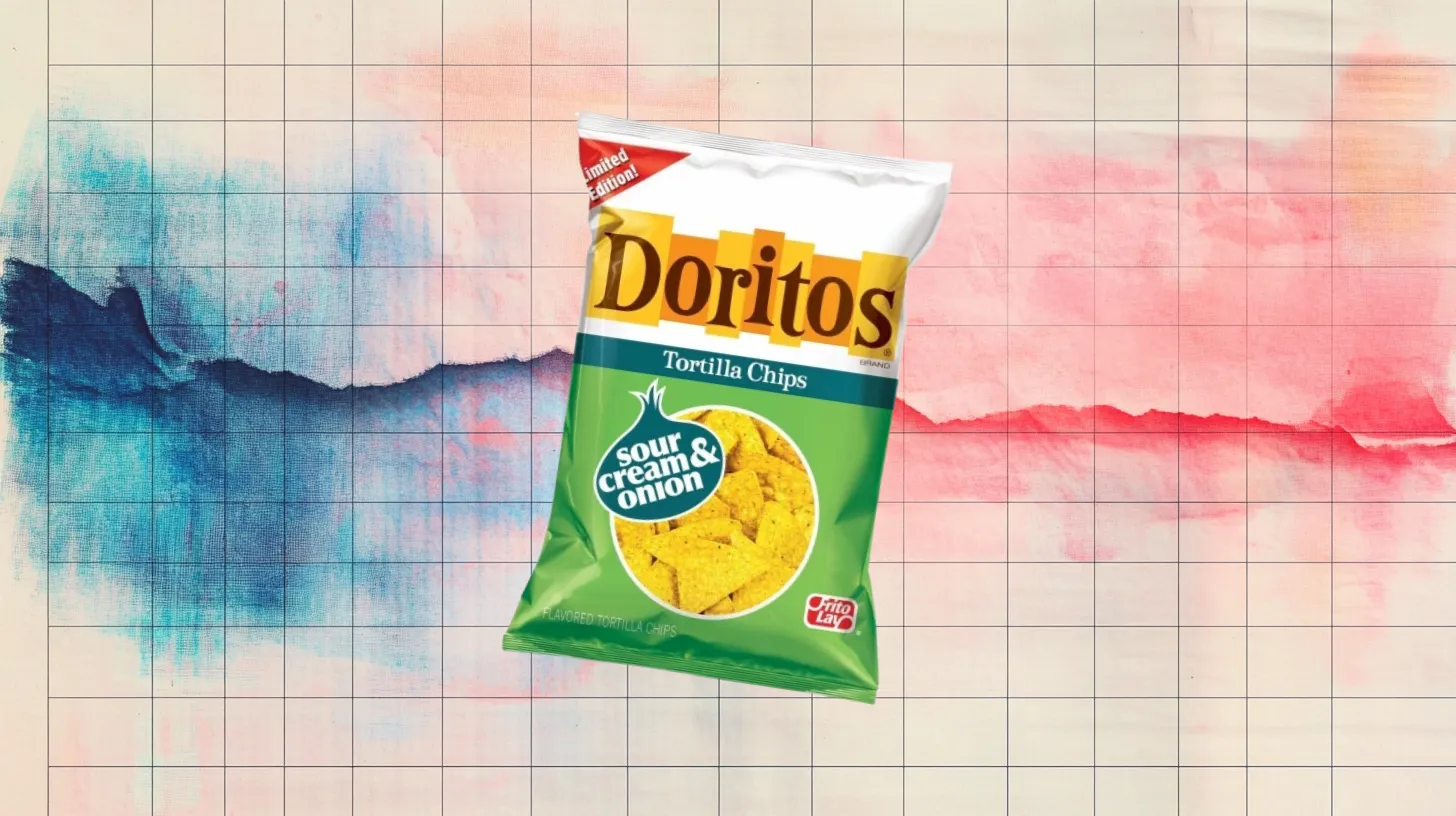 Frito-Lay Doritos Sour Cream And Onion