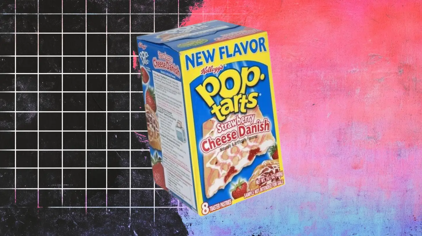 Strawberry Cheese Danish Pop Tarts