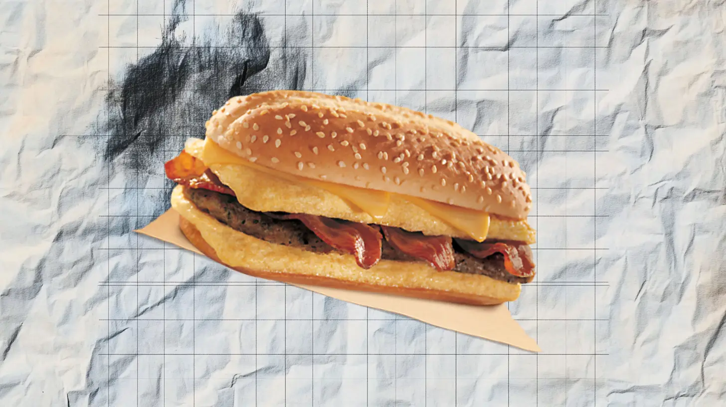 Burger King Enormous Omelet Sandwich