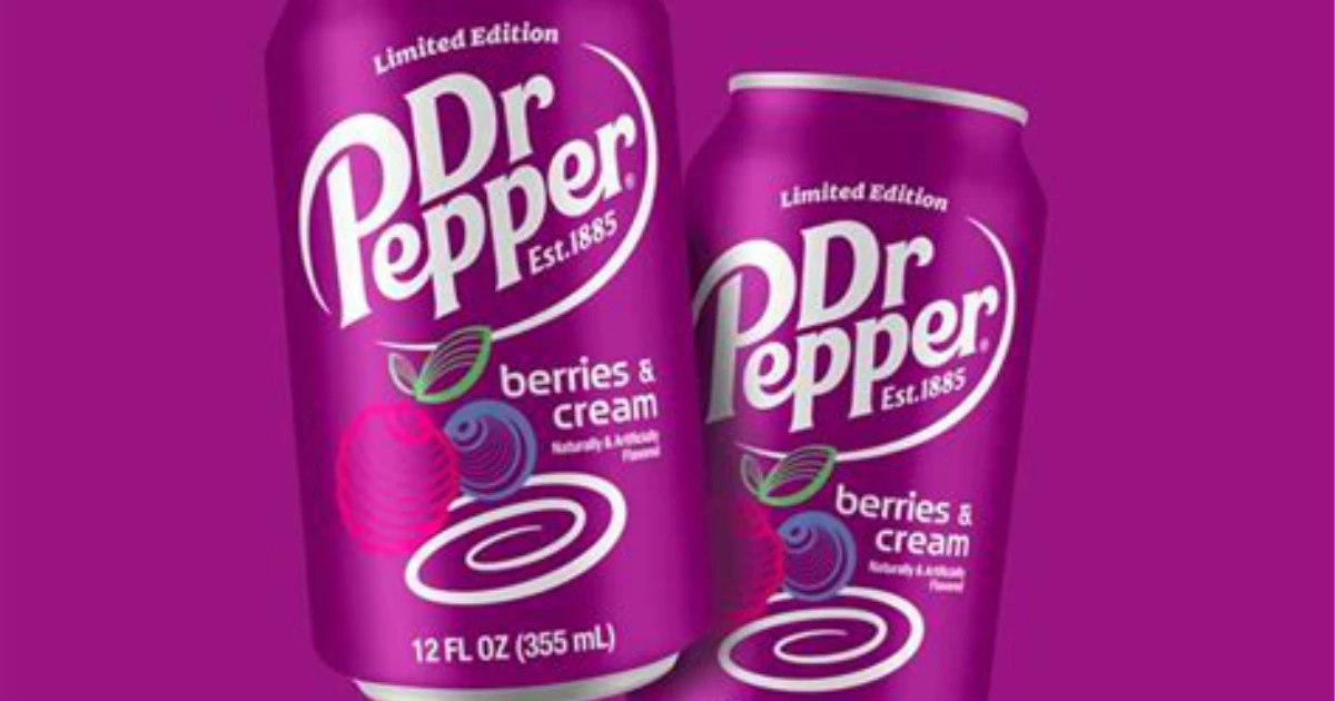Berries Cream Dr. Pepper