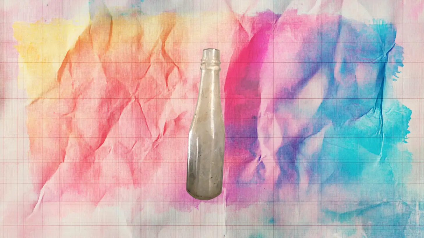 Heinz ORIGINAL CLEAR GLASS BOTTLE