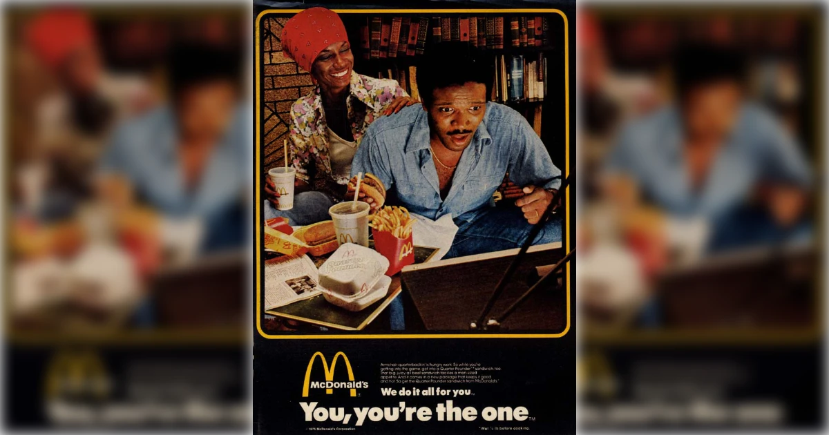 McDonald's You You Re The One Mcdonald S Slogan