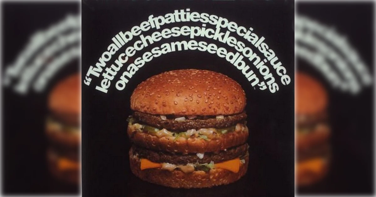 McDonald's Two All Beef Patties... Mcdonald S Slogan