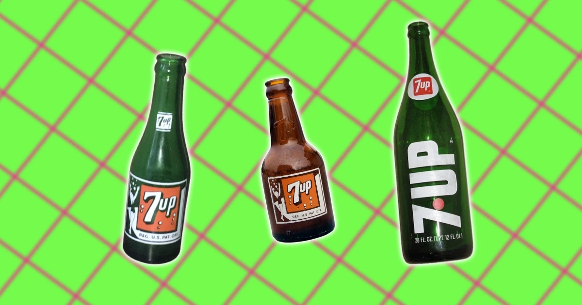 7 Up Bottle Design History & Evolution