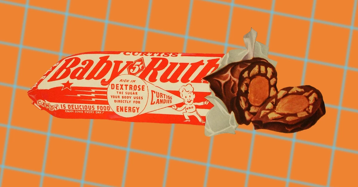 The Illustrated History of Baby Ruth Candy Bar