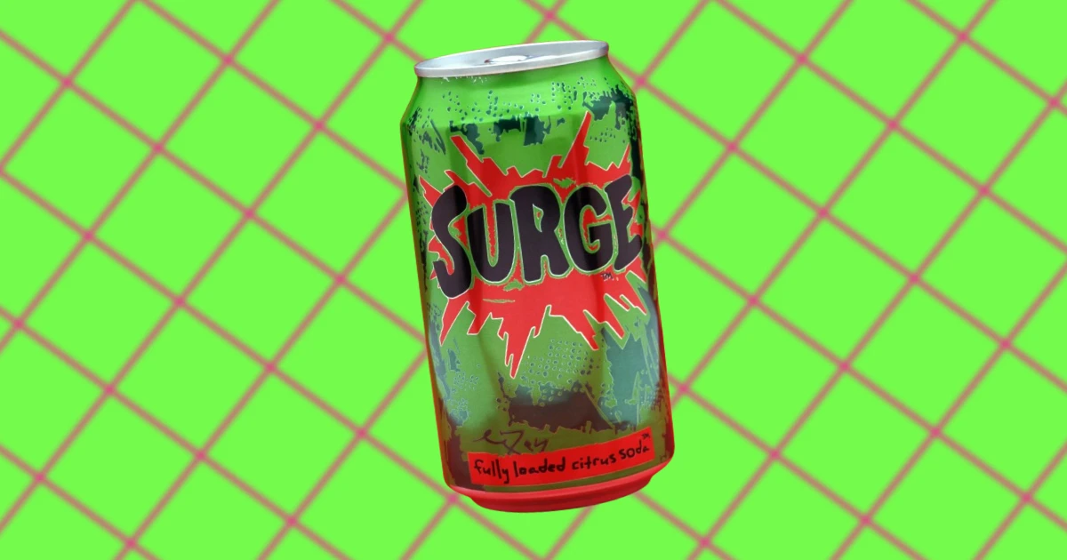 History Of Surge Soda
