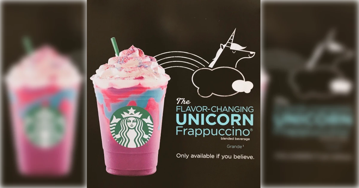 Unicorn Frappuccino