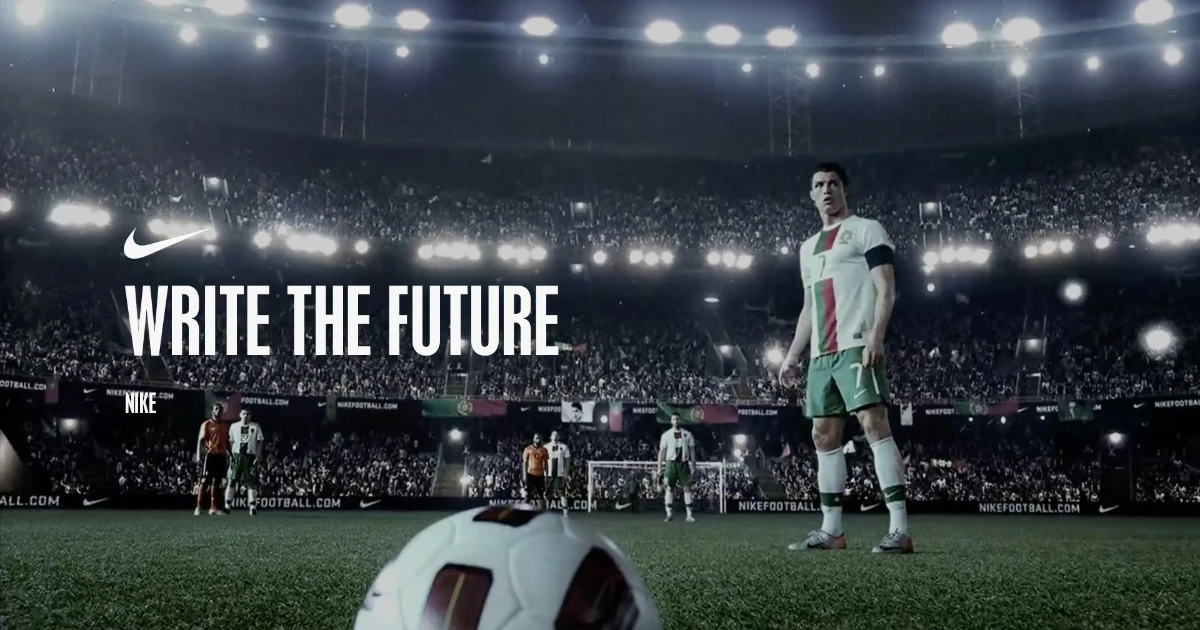 Write The Future Nike Slogan
