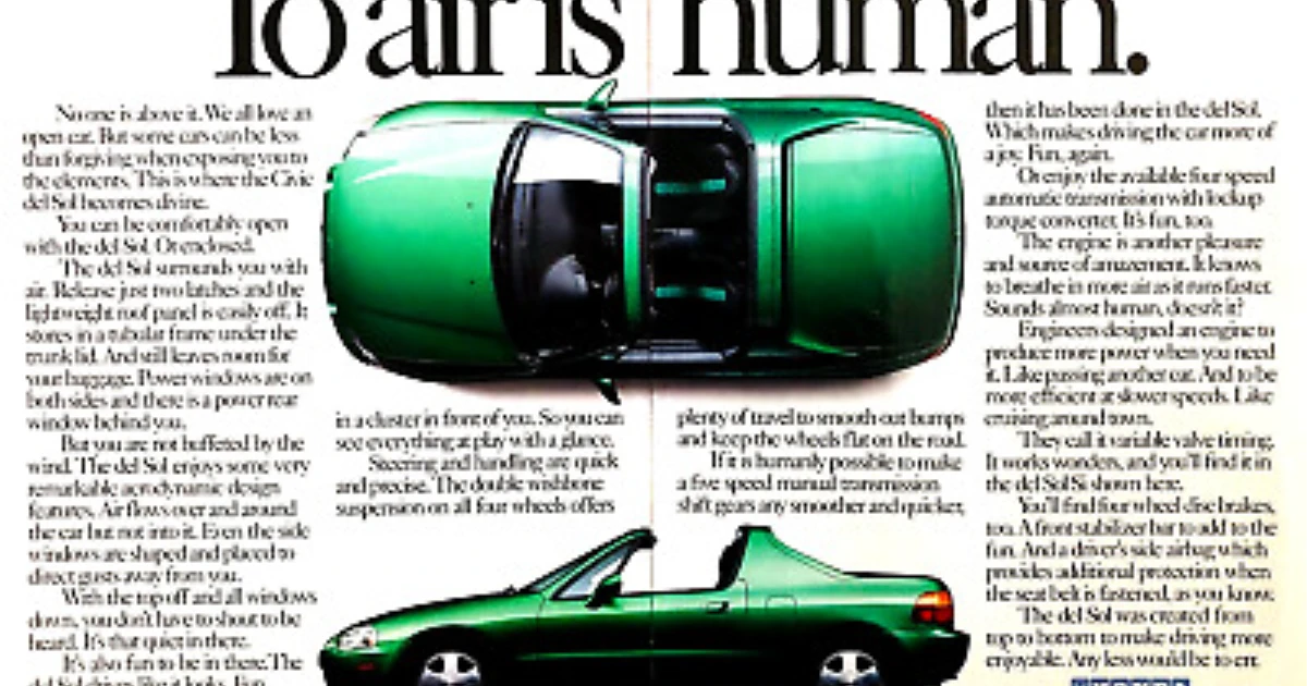 Honda Honda Civic Del Sol