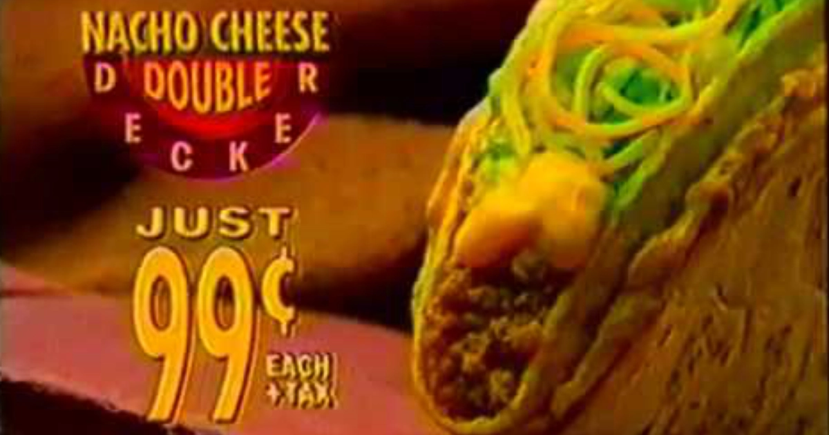 Taco Bell Double Decker Taco