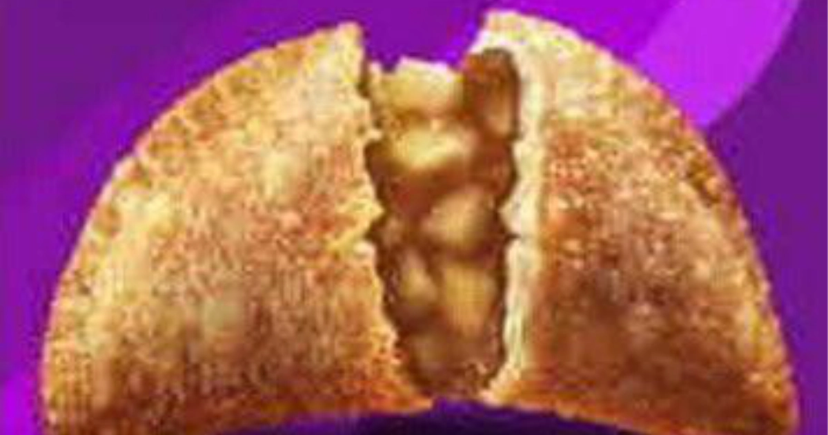 Taco Bell Caramel Apple Empanada