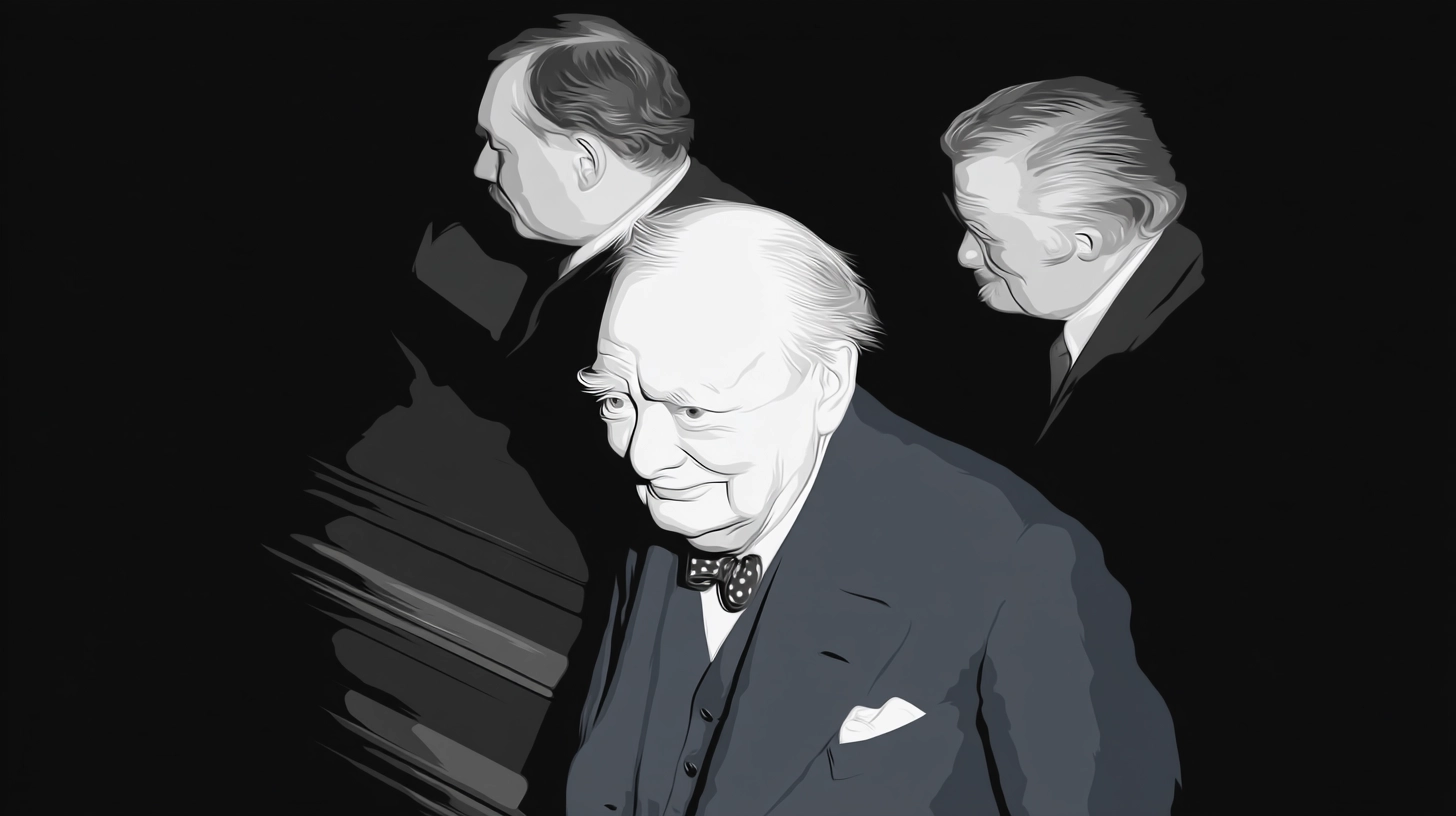 © History Oasis WINSTON CHURCHILL RESIGNS