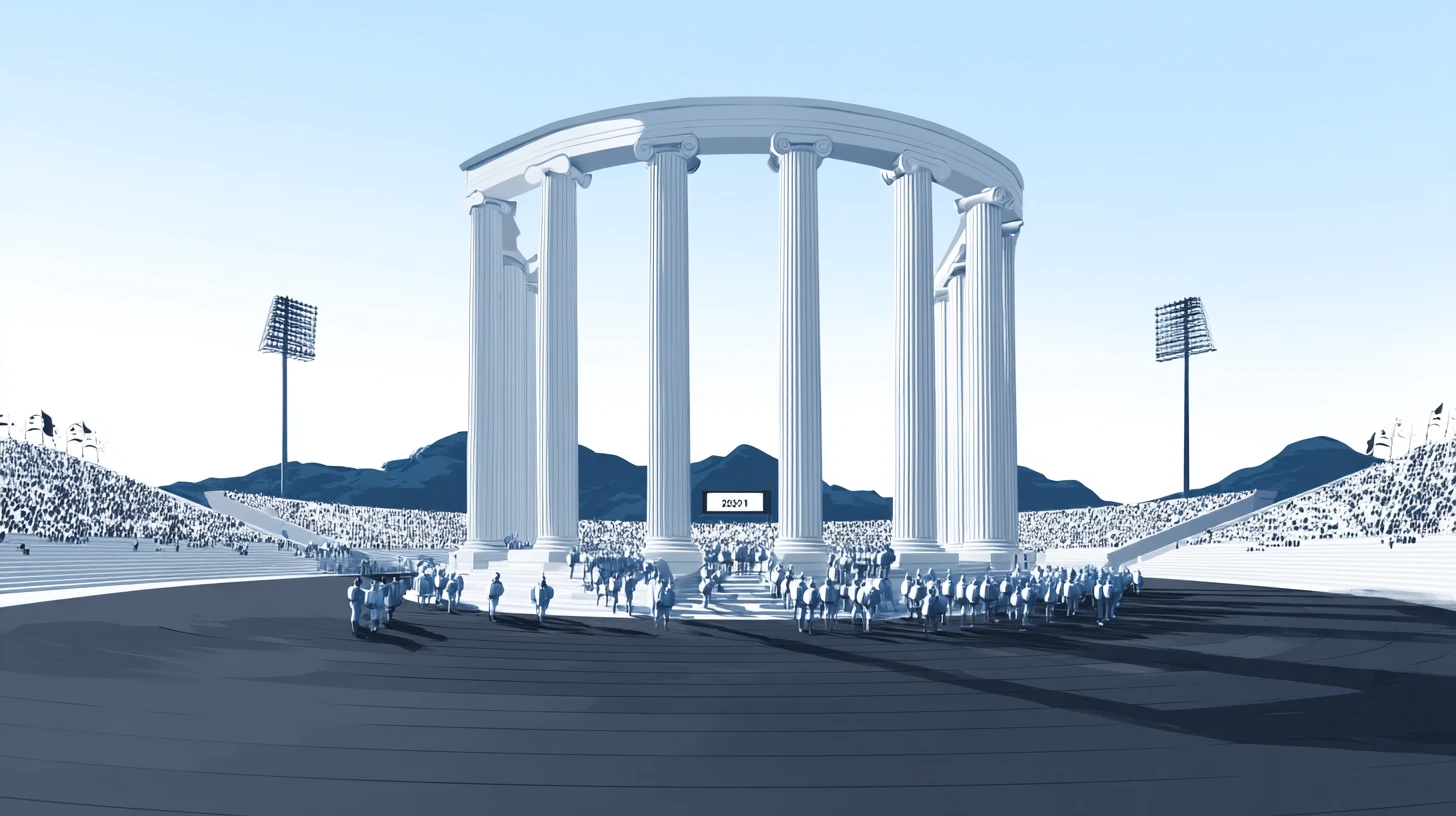 © History Oasis THE FIRST MODERN OLYMPIC GAMES